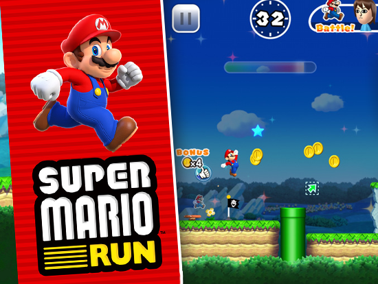 Super Mario Run, Smart device games, Games