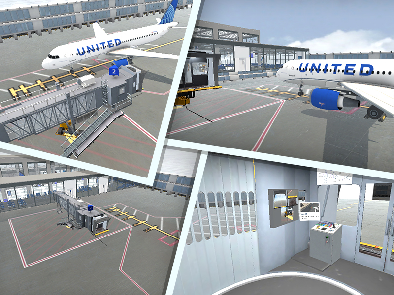 Aviation Training: Jet Bridge VR Training Simulation
