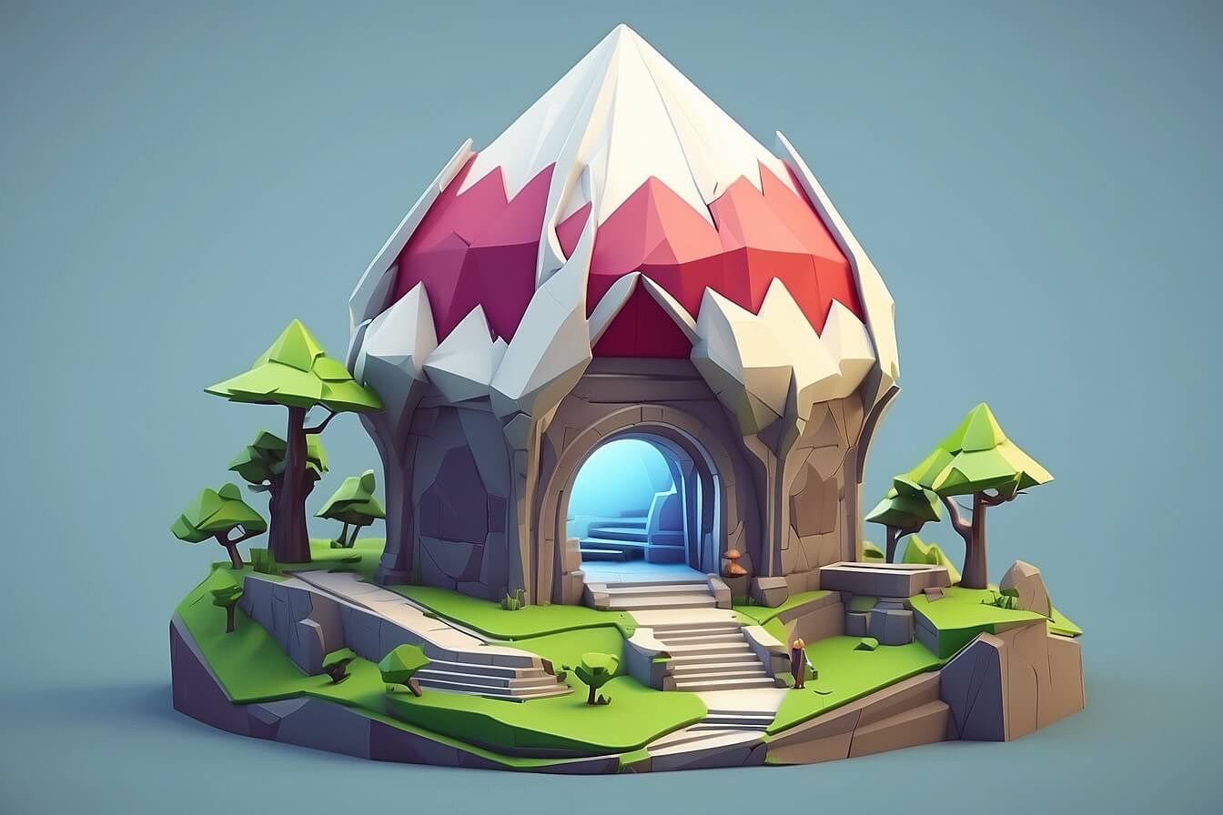 Low poly modeling creating efficient game assets 