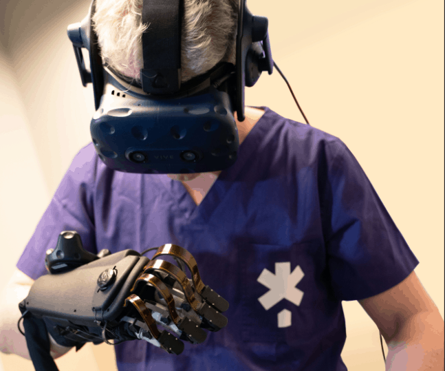 Haptic VR gloves 